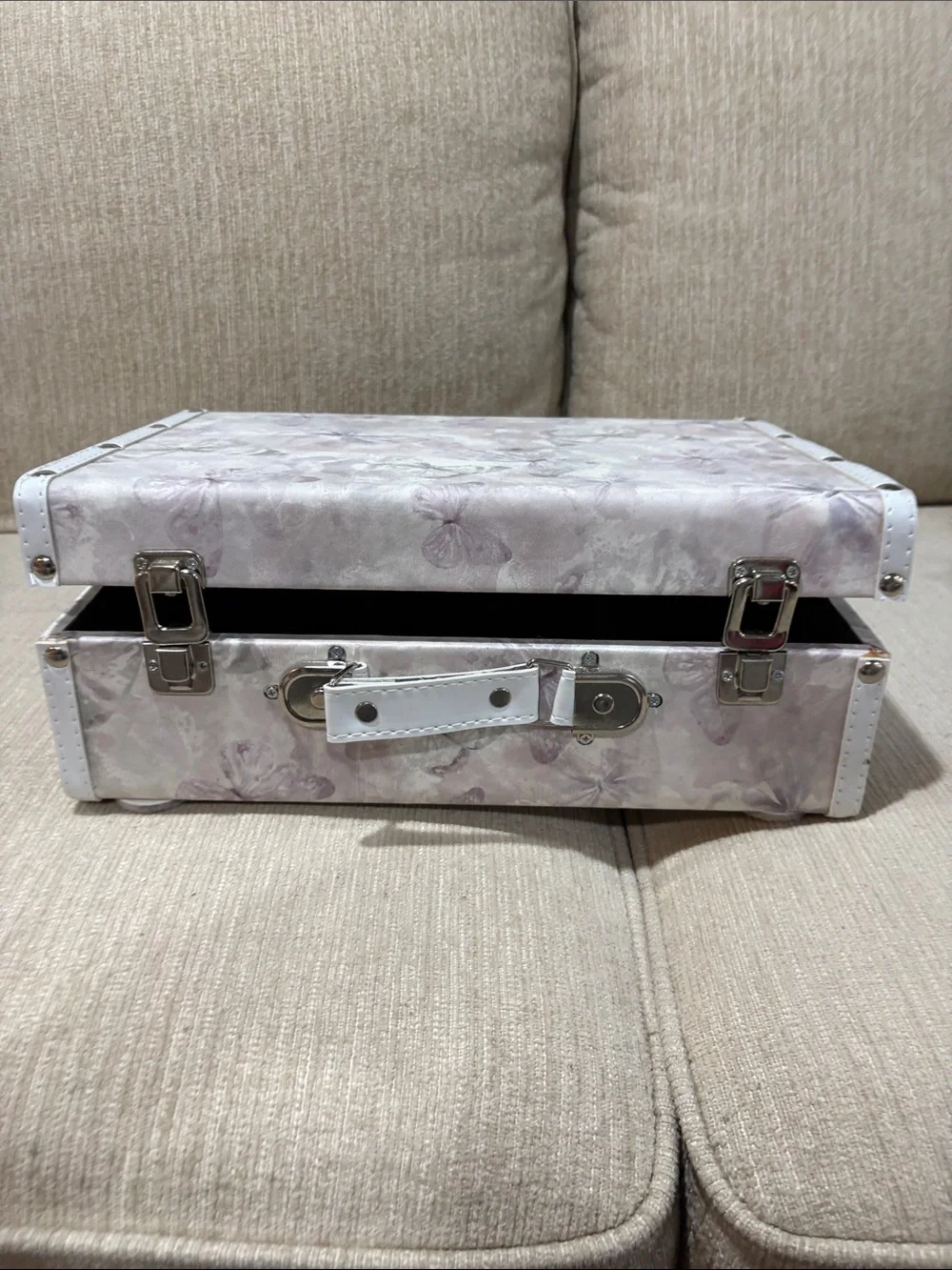 Marshalls Floral Pink & White Decorative Storage Trunks
